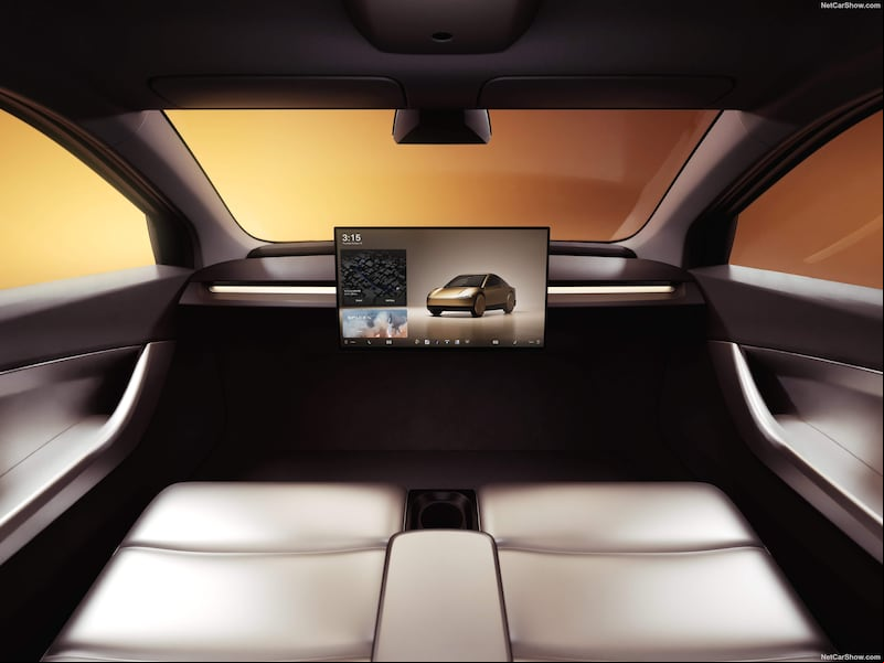 El Cybercab, robotaxi sin volante ni pedales.